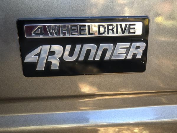 1988 Grey, rear logo