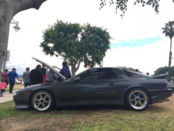 1990 Supra Turbo
1JZGTE, R154, TRD twin clutch
Manaray MS6 wheels