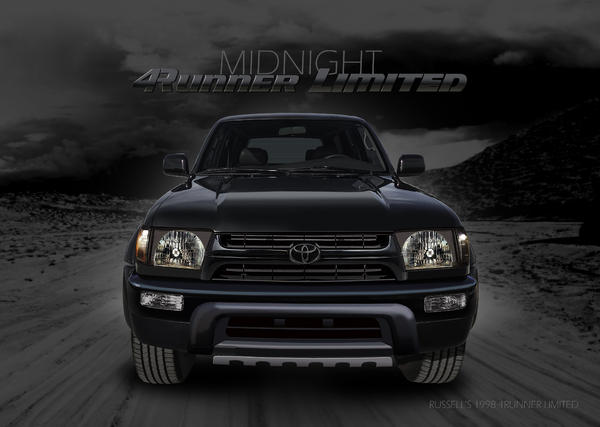 1998 Limited, '98 black bumper, black headlights, side markers/ turn signals and fog lights. 1999-2002 lover valence center portion cut out and fitted