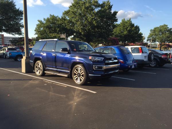 1st trip was to Fayetteville NC -