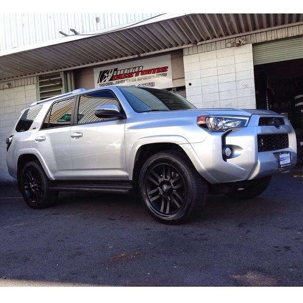 20" limited Wheels powder coated matte black