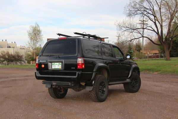 2000 Toyota 4Runner SR5 4WD, E Locker, 3" Lift, BFG's, Black Rims, Alpine Stereo, 231K, CLEAN $5500 OBO. 

I couldn't say no...