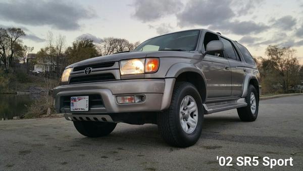 2002 4Runner SR5 Sport
acquired Nov 12 - 2016