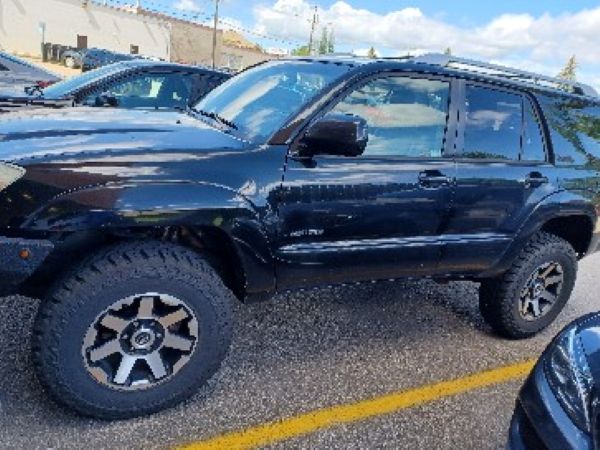 2003 Limited on 255 80R17 Cooper ST Maxx on OEM TRD Rims