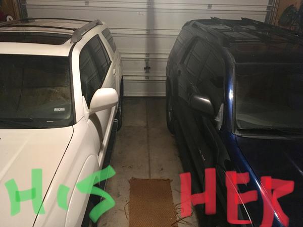 2003, mine in the left. 2005 SR5 V6, wife’s on the right.