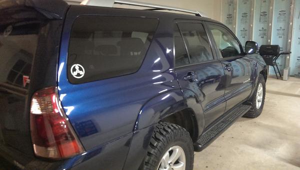 2005 Sport with 265/70/17 MTZs.  No lift.