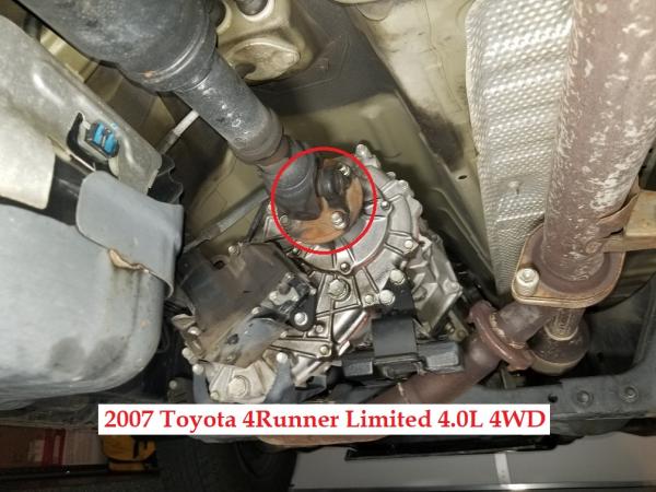 2007 Toyota 4Runner Seal   Wide Angle