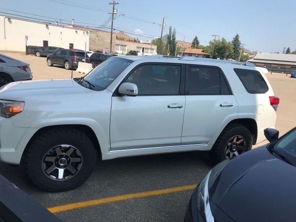 2010 Limited on 255 80R17 Cooper ST Maxx on OEM TRD Rims