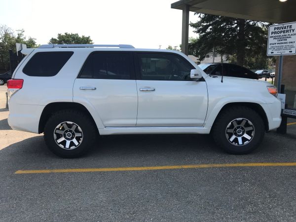 2010 Limited on 255 80R17 Cooper ST Maxx on TRD Rims