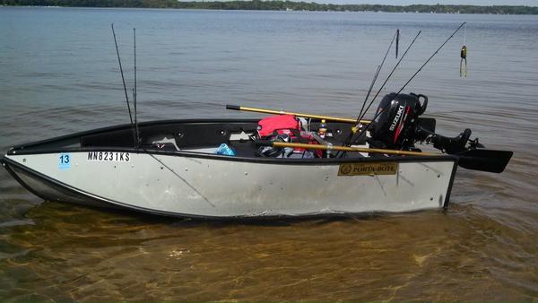 2011 Porta-Bote 10'8" (Side)
Suzuki DF6S 4-Stroke Outboard, Short Shaft
45lb Thrust Minnkota C2 Endura Trolling Motor