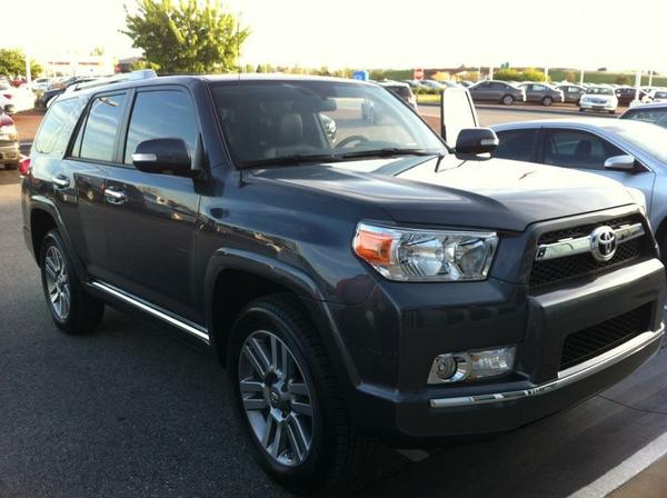 2012 4 Runner Limited 4x4
Stock 
Day of Delivery