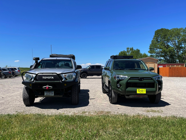 2012 Tacoma TRD Off-Road & 2022 T4R Trail SE