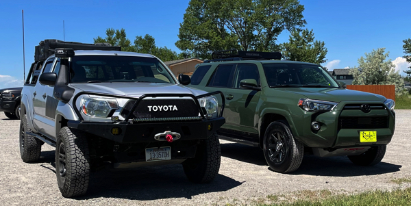 2012 Tacoma TRD Off-Road & 2022 T4R Trail SE