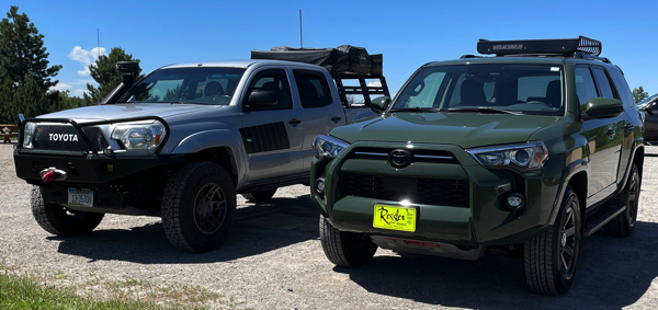 2012 Tacoma TRD Off-Road & 2022 T4R Trail SE