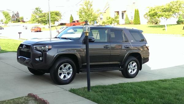 2015 SR5P 4Runner.  Purchased on 5/25/2016.