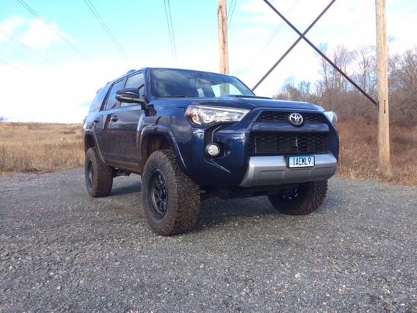 2016 4Runner Trail. Toytec 3" lift, Nitto Ridge Grapplers 285/70/17