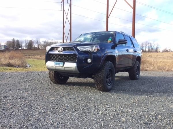 2016 4Runner Trail. Toytec 3" lift, Nitto Ridge Grapplers 285/70/17