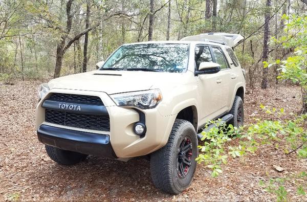 2016 TRDP lifted 2" F/R on 17x8s and 33s.