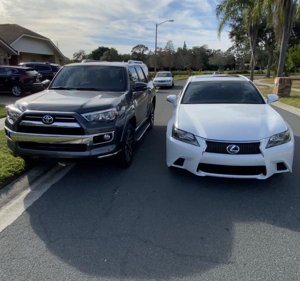 2020 4Runner Limited
Lexus GS 3 F-Sport
