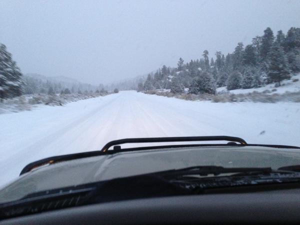 250 miles of ice roads blasting past people on the way to the mt