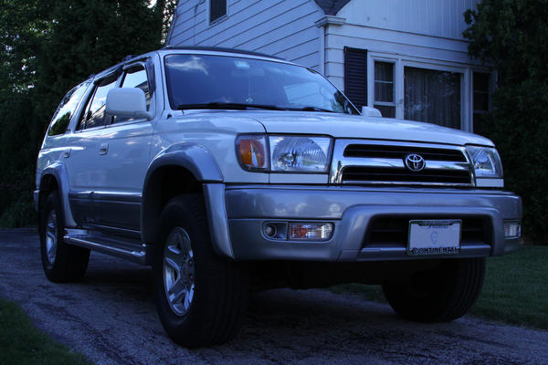 3/4 low angle.  Evening.