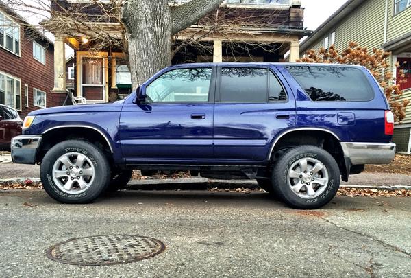 3 days after I picked up and had her professionally detailed. 99 4Runner SR5 4x4 Stellar Blue on grey 5-speed.