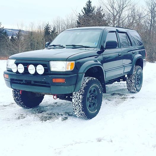 3" suspension and 2" body lift done