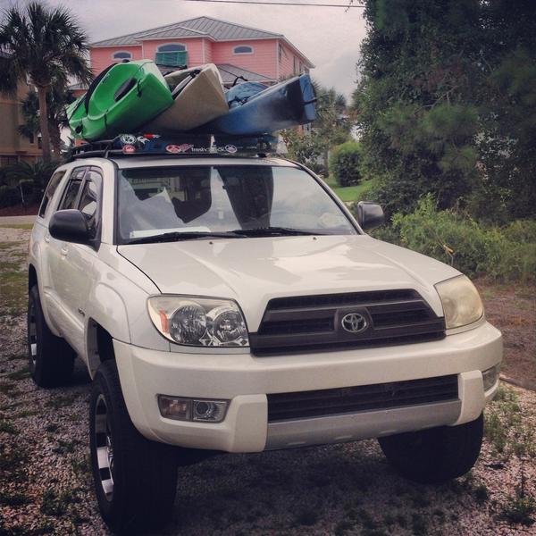 3 yaks on the WMW rack!! A 14' and two 10 footers!
