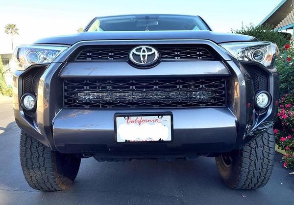 30" light bar with brackets from Rago fabrication