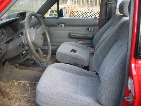 $30 seats from swap meet. Driver is electric. No tears