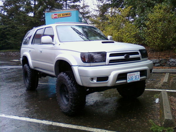 33s w/3in suspension and 2in body