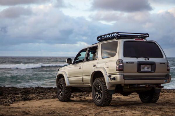 3rd Gen Toyota 4Runner with 17x8" Konig Six Shooter wheels from FN Wheels.