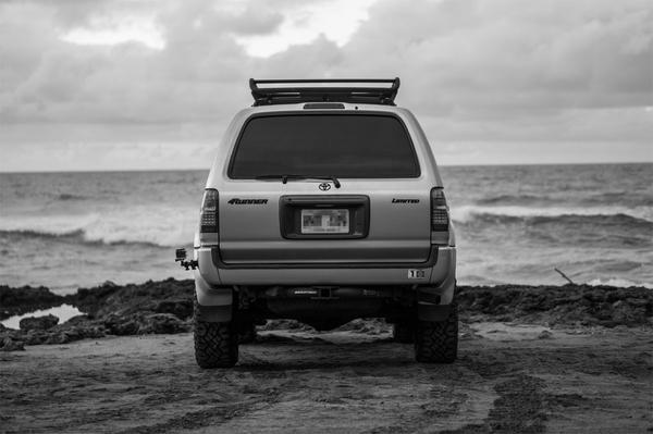 3rd Gen Toyota 4Runner with 17x8" Konig Six Shooter wheels from FN Wheels.
