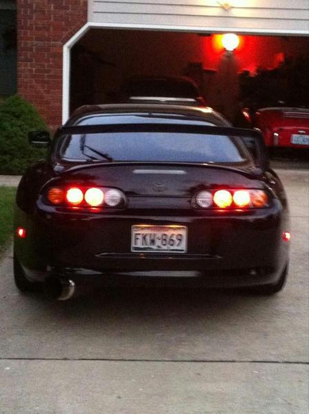 4 1/2 inch straight pipe, should b pushing around 1000hp to the wheels