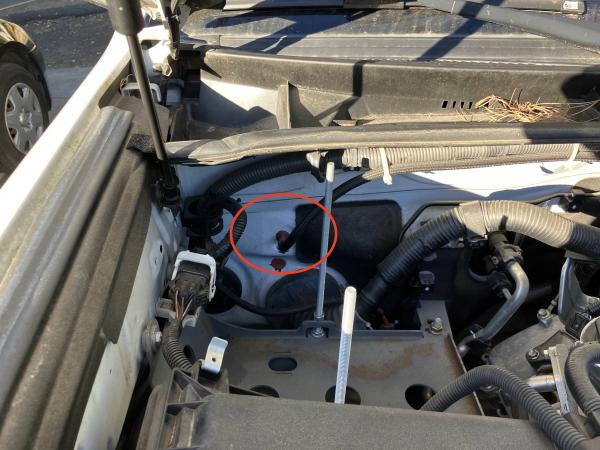 4 AWG wire on passenger side
