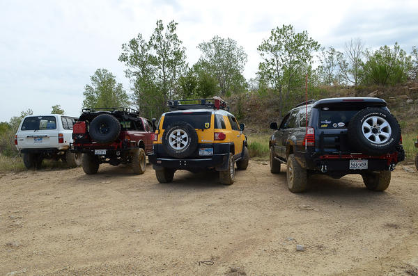 4 Toyota off-road models represented