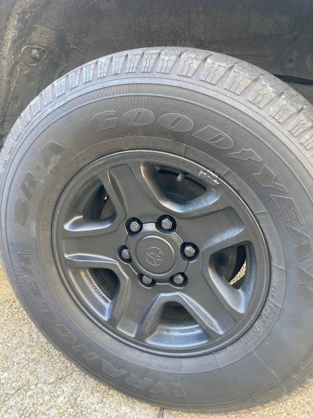4r black out tires. Hyper Dip.
