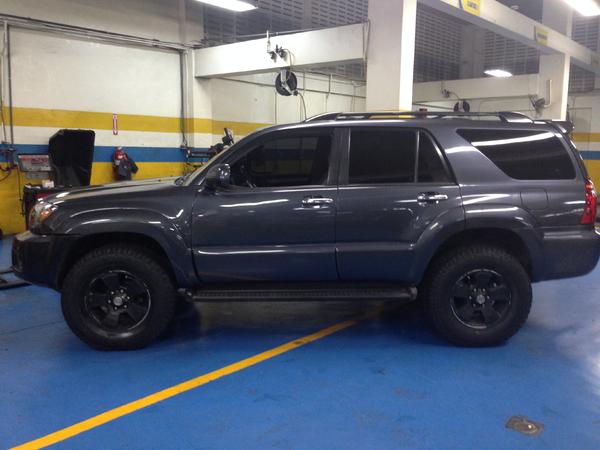 4runner 2007 - 2WD - suspension kit 3" 2", hankook dynapro at 285/70R17