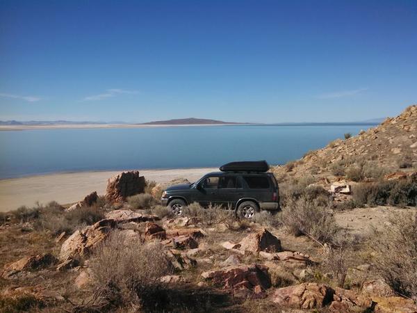 4Runner at Great Salt Lake
