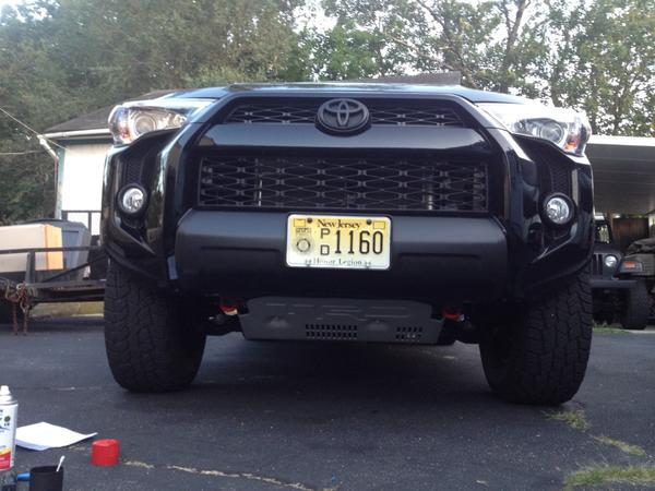4runner blacked out and skid plate