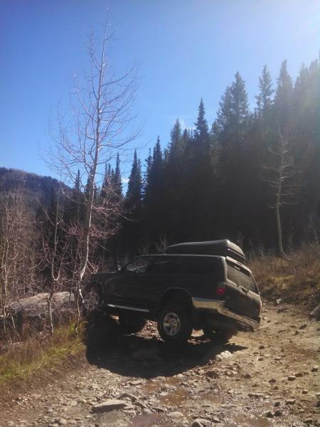 4Runner in Mineral Basin Utah!