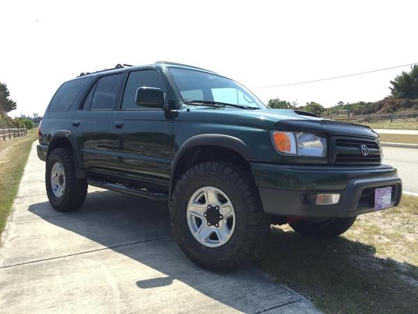 4Runner, pre-lift, new shoes