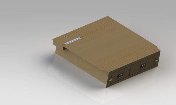 4runner tool box   left iso