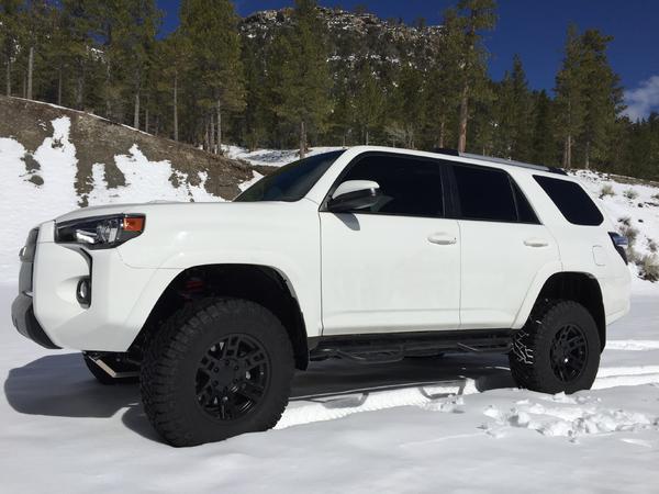 4Runners first time in the snow