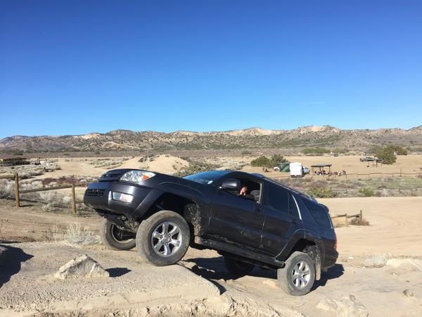 4WD Practice area