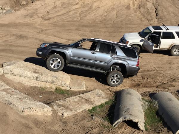 4WD Practice area