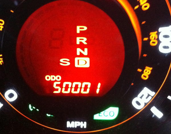 50,001 miles