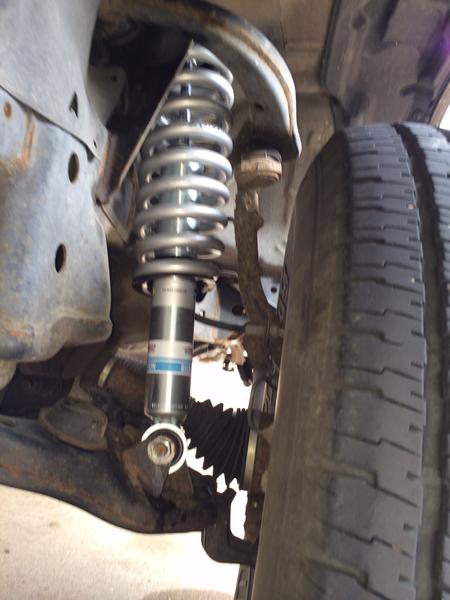 5100's and eibach springs