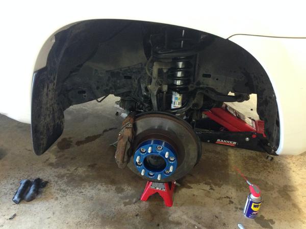 5100s, FJ springs, and Spidertrax -- now we're making progress.