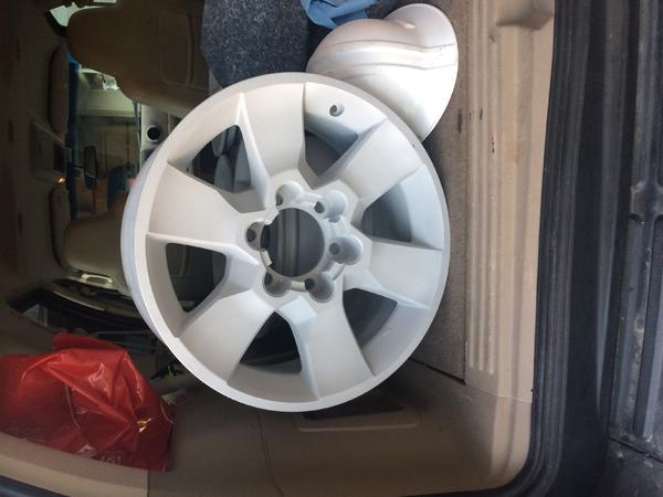 5th Gen Wheel after media blasting